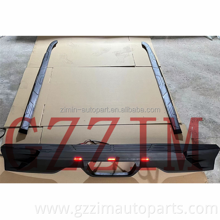 abs plastic car rear strip trimming for np300 2021